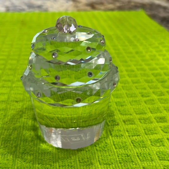 Simon design, Crystal cupcake paperweight - Picture 1 of 1